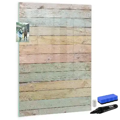 Magnetická kresliaca tabuľa v pastelovom vyhotovení