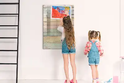 Magnetická kresliaca tabuľa v pastelovom vyhotovení
