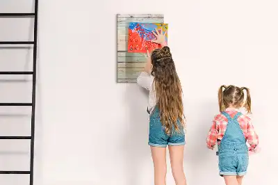 Magnetická kresliaca tabuľa v pastelovom vyhotovení