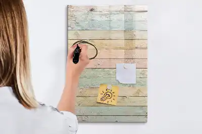 Magnetická kresliaca tabuľa v pastelovom vyhotovení