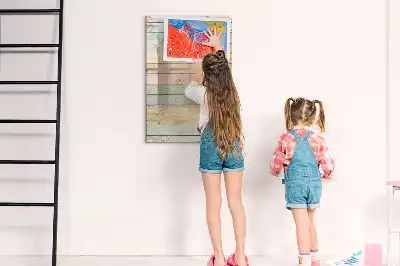 Magnetická kresliaca tabuľa v pastelovom vyhotovení