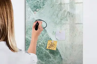Magnetická tabuľa na kreslenie v dizajne kamenného mramoru