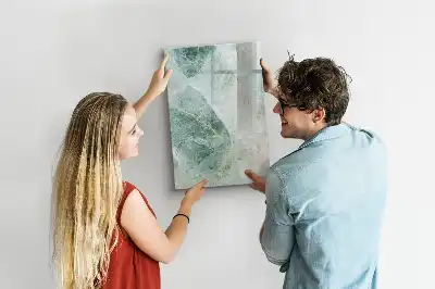 Magnetická tabuľa na kreslenie v dizajne kamenného mramoru