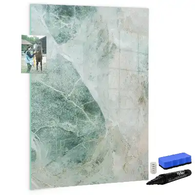 Magnetická tabuľa na kreslenie v dizajne kamenného mramoru