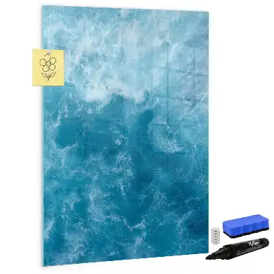 Magnetická kresliaca tabuľa s motívom voda more oceán