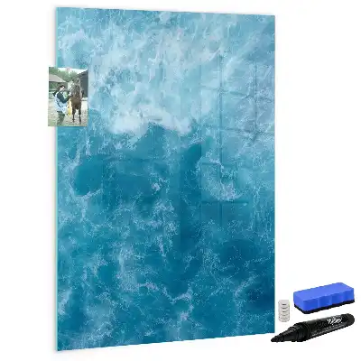 Magnetická kresliaca tabuľa s motívom voda more oceán