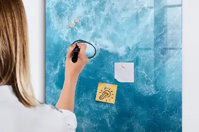 Magnetická kresliaca tabuľa s motívom voda more oceán