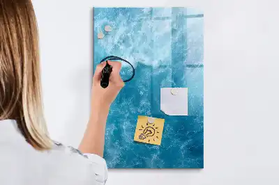 Magnetická kresliaca tabuľa s motívom voda more oceán