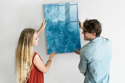 Magnetická kresliaca tabuľa s motívom voda more oceán