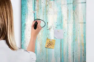 Magnetická kresliaca tabuľa vo vintage drevenom prevedení