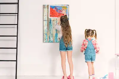 Magnetická tabuľa na kreslenie v prevedení antické drevo