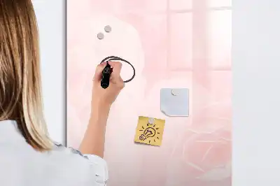 Magnetická tabuľa na kreslenie ruže