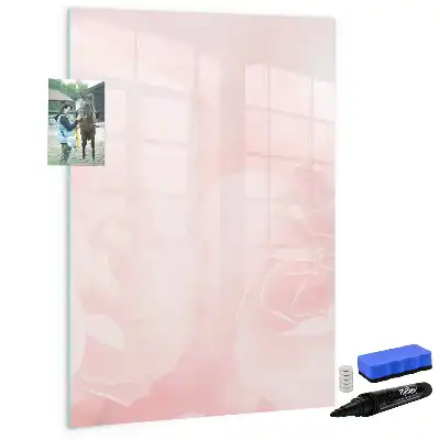 Magnetická tabuľa na kreslenie ruže