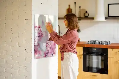 Magnetická kresliaca tabuľa motív jarné kvety