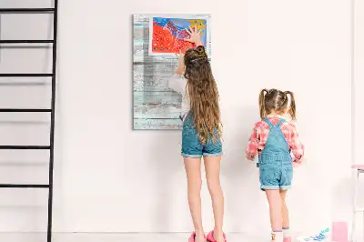 Magnetická kresliaca tabuľa pastelové dosky
