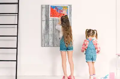 Magnetická tabuľa na kreslenie drevená