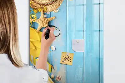 Magnetická tabuľa na kreslenie plážová edícia