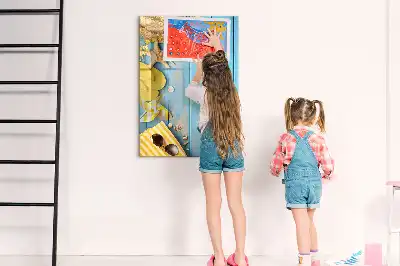 Magnetická tabuľa na kreslenie plážová edícia