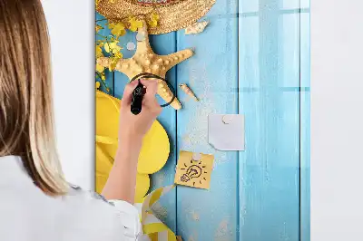 Magnetická tabuľa na kreslenie plážová edícia