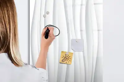 Magnetická kresliaca tabuľa vzor abstraktné línie