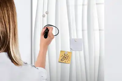 Magnetická kresliaca tabuľa vzor abstraktné línie
