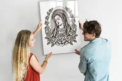 Magnetická kresliaca tabuľa s motívom Panny Márie Guadalupskej