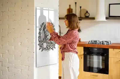 Magnetická kresliaca tabuľa s motívom Panny Márie Guadalupskej