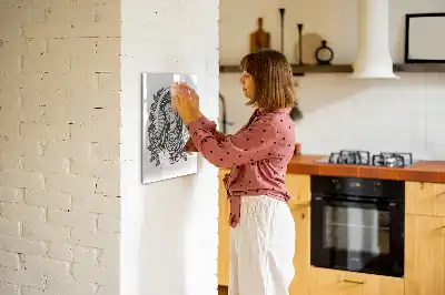 Magnetická kresliaca tabuľa s motívom Panny Márie Guadalupskej