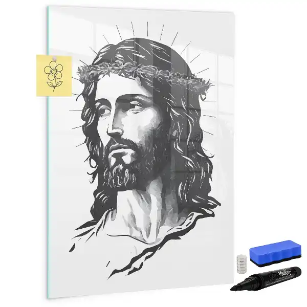 Magnetická tabuľa na kreslenie motív Ježiš Kristus