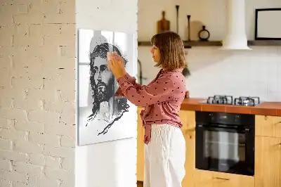 Magnetická tabuľa na kreslenie motív Ježiš Kristus