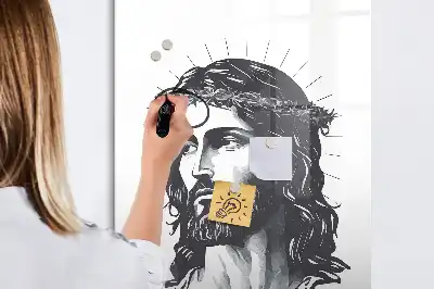 Magnetická tabuľa na kreslenie motív Ježiš Kristus