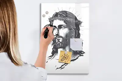 Magnetická tabuľa na kreslenie motív Ježiš Kristus
