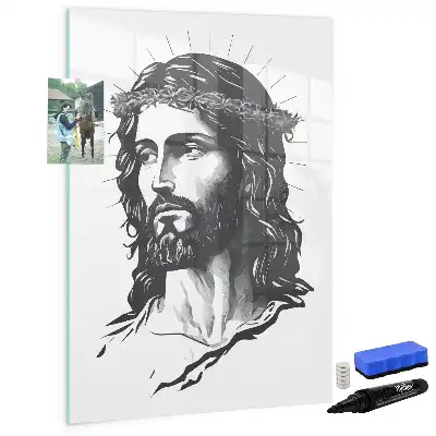 Magnetická tabuľa na kreslenie motív Ježiš Kristus