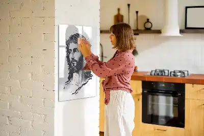 Magnetická tabuľa na kreslenie motív Ježiš Kristus