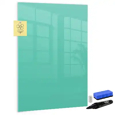 Magnetická tabuľa na kreslenie tyrkysová