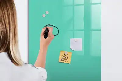 Magnetická tabuľa na kreslenie tyrkysová