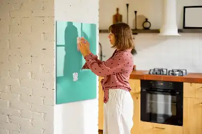 Magnetická tabuľa na kreslenie tyrkysová