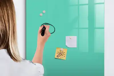 Magnetická tabuľa na kreslenie tyrkysová