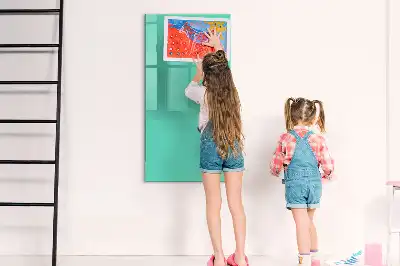 Magnetická tabuľa na kreslenie tyrkysová