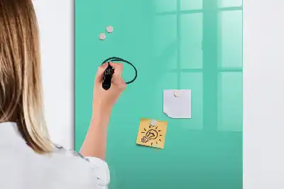 Magnetická tabuľa na kreslenie tyrkysová