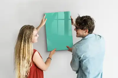 Magnetická tabuľa na kreslenie tyrkysová