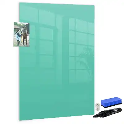 Magnetická tabuľa na kreslenie tyrkysová