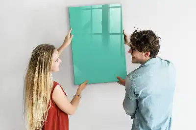 Magnetická tabuľa na kreslenie tyrkysová