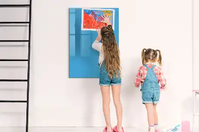 Magnetická kresliaca tabuľa v modrej farbe