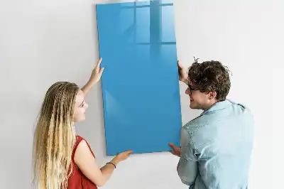 Magnetická kresliaca tabuľa v modrej farbe