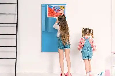 Magnetická kresliaca tabuľa v modrej farbe