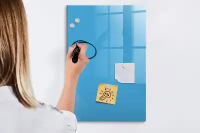Magnetická kresliaca tabuľa v modrej farbe