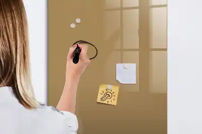 Magnetická tabuľa na kreslenie tmavobéžová farba