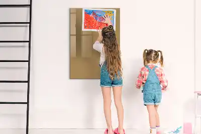 Magnetická tabuľa na kreslenie tmavobéžová farba