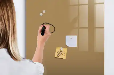 Magnetická tabuľa na kreslenie tmavobéžová farba